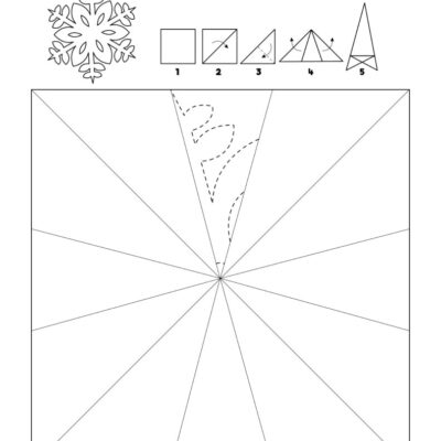 Paper Snowflake Templates FREE TEMPLATES Kids Activity Zone