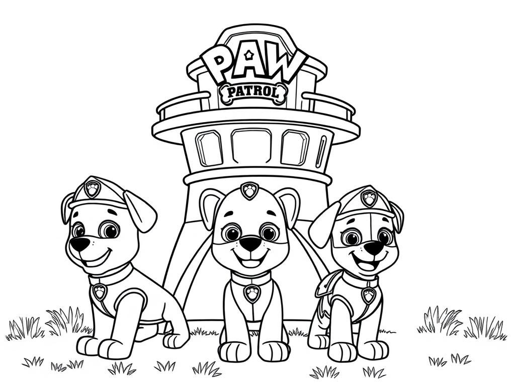 printable paw patrol colouring pages printable paw patrol colouring pages