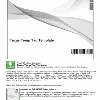 Pdf Blank Printable Temporary License Plate Template Fill Out Sign Online DocHub