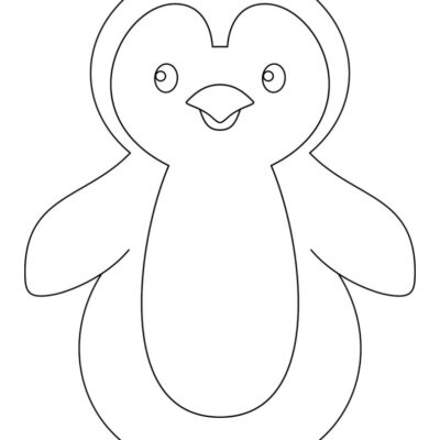 Penguin Coloring Pages Templates FREE Printabulls
