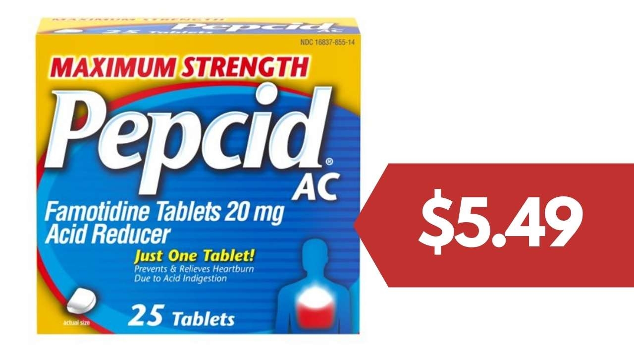 Pepcid Coupon 5 49 Antacid Tablets Southern Savers Pepcid Coupon 5 49 Antacid Tablets Southern Savers