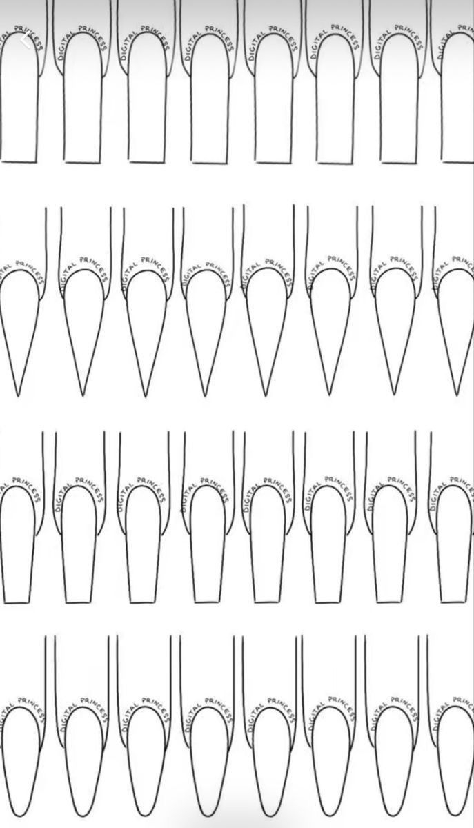 Pin By Vianey On Cosas Que Comprar Printable Nail Art Printable Nail Art Templates Printable Nail Art Practice Sheet