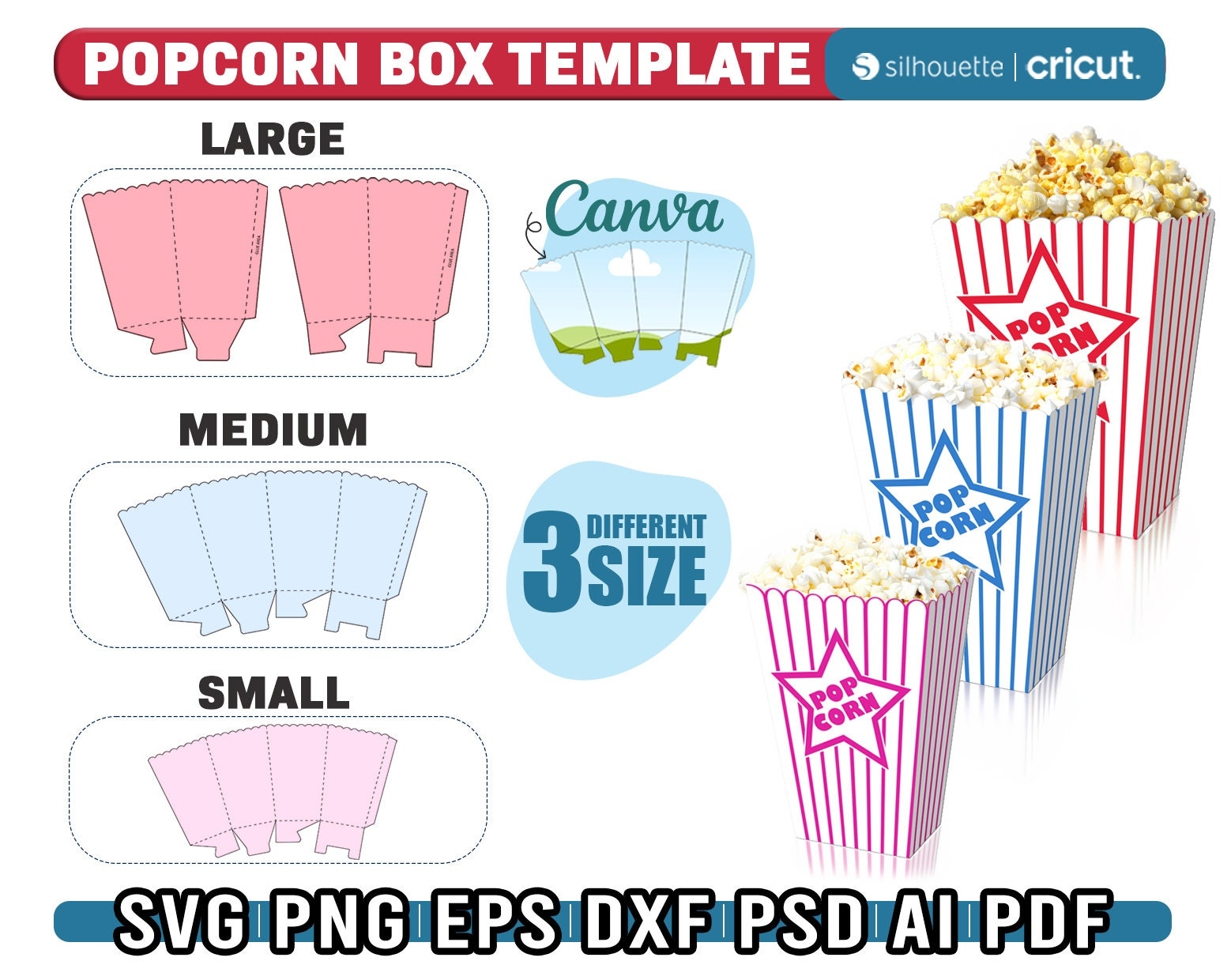 popcorn printable template popcorn printable template