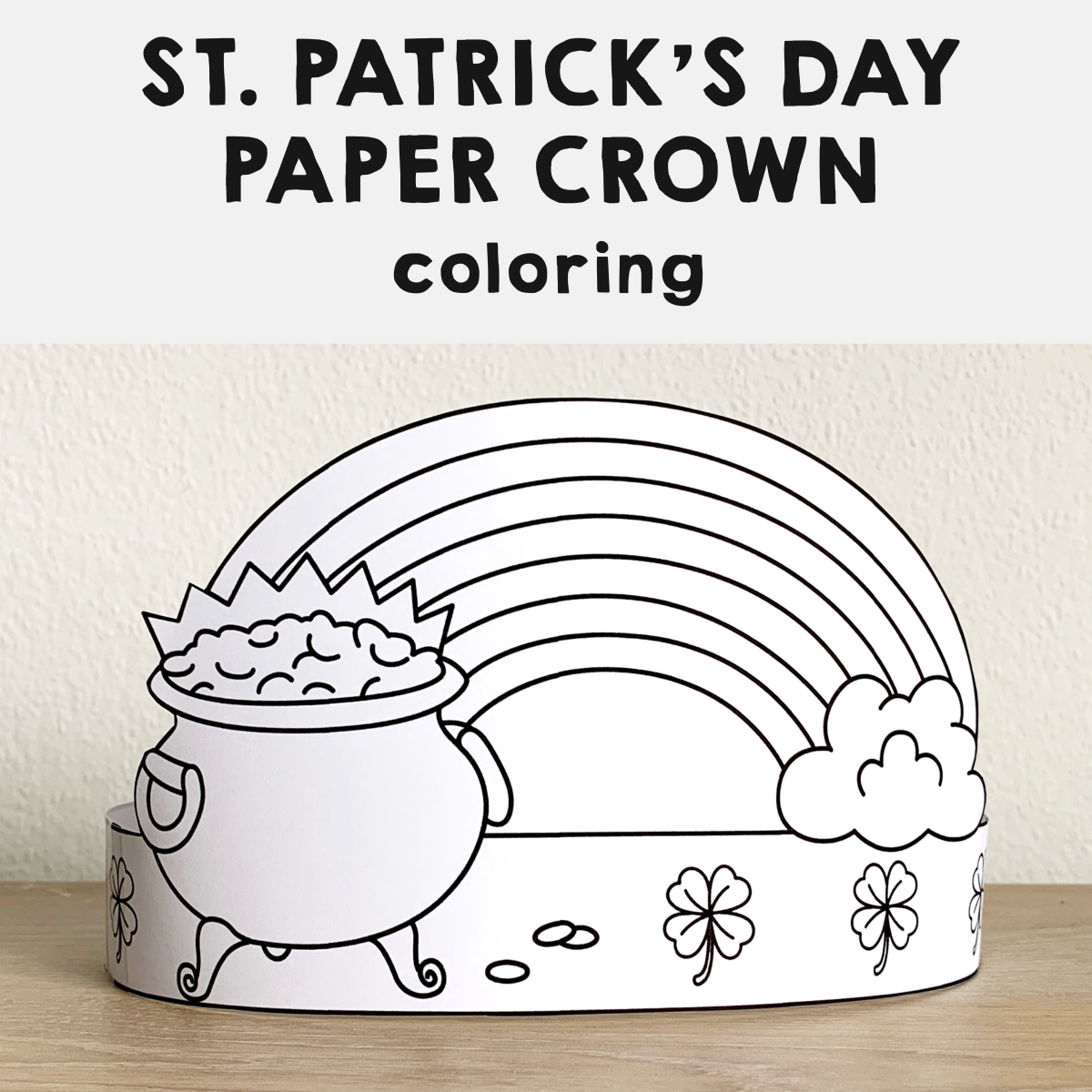 printable st patrick's day crafts