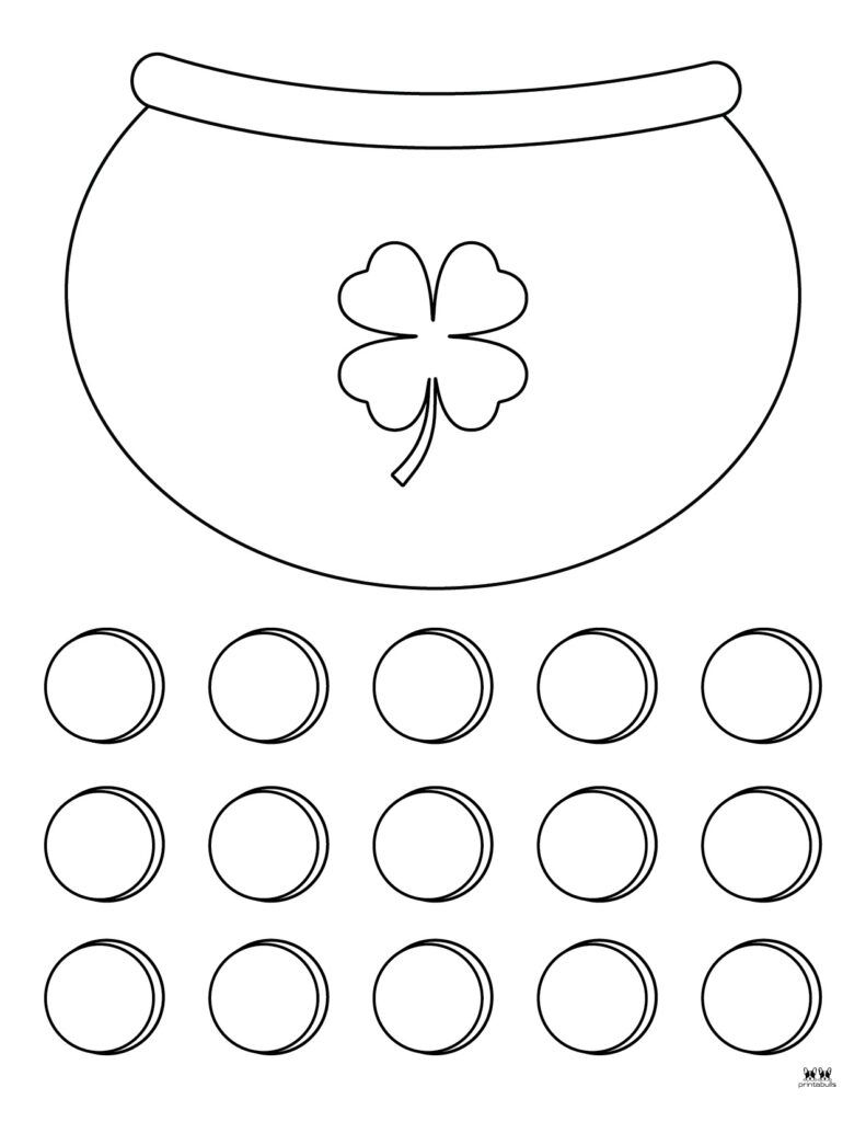 Pot Of Gold Templates Coloring Pages 33 Pages Printabulls Pot Of Gold Templates Coloring Pages 33 Pages Printabulls