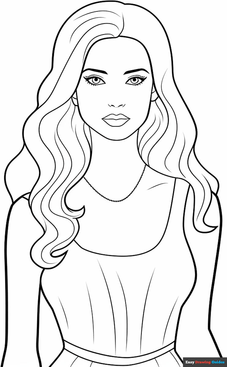 barbie printable color pages barbie printable color pages