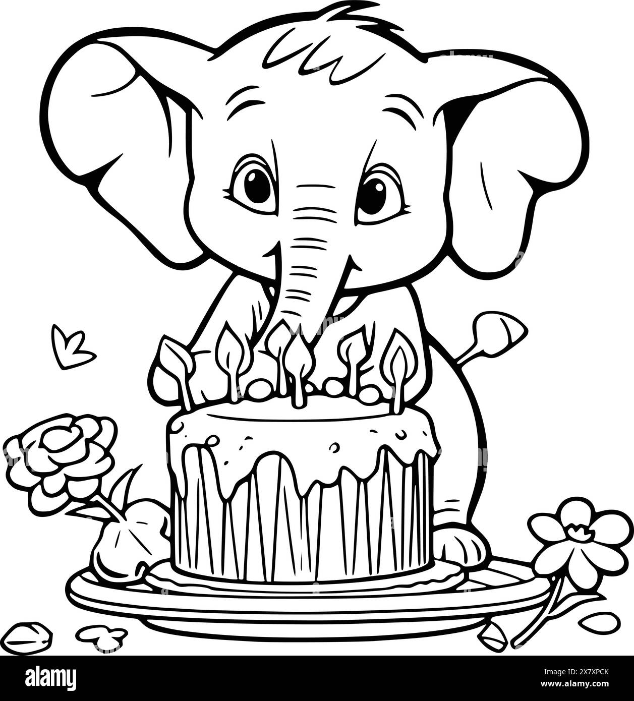 elephant coloring pages printable elephant coloring pages printable