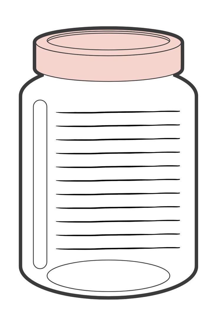 Printable Blank Fill The Jars Templates Printable Blank Fill The Jars Templates