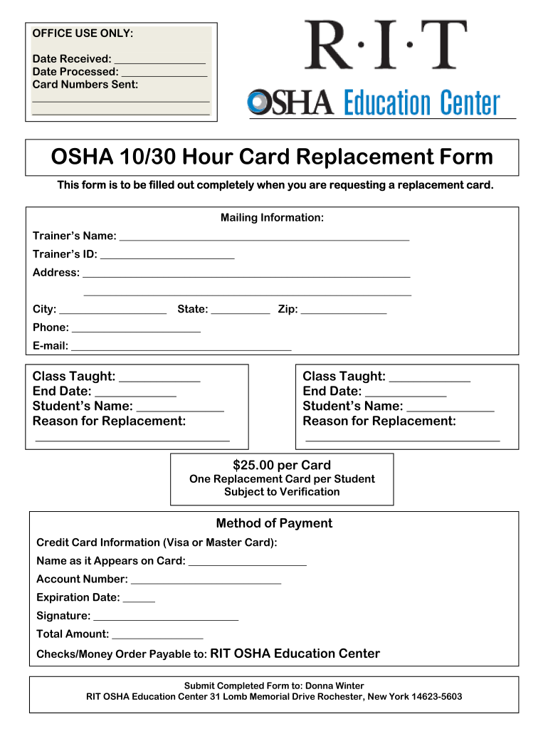 Printable Blank Osha 10 Card Fill Out Sign Online DocHub Printable Blank Osha 10 Card Fill Out Sign Online DocHub
