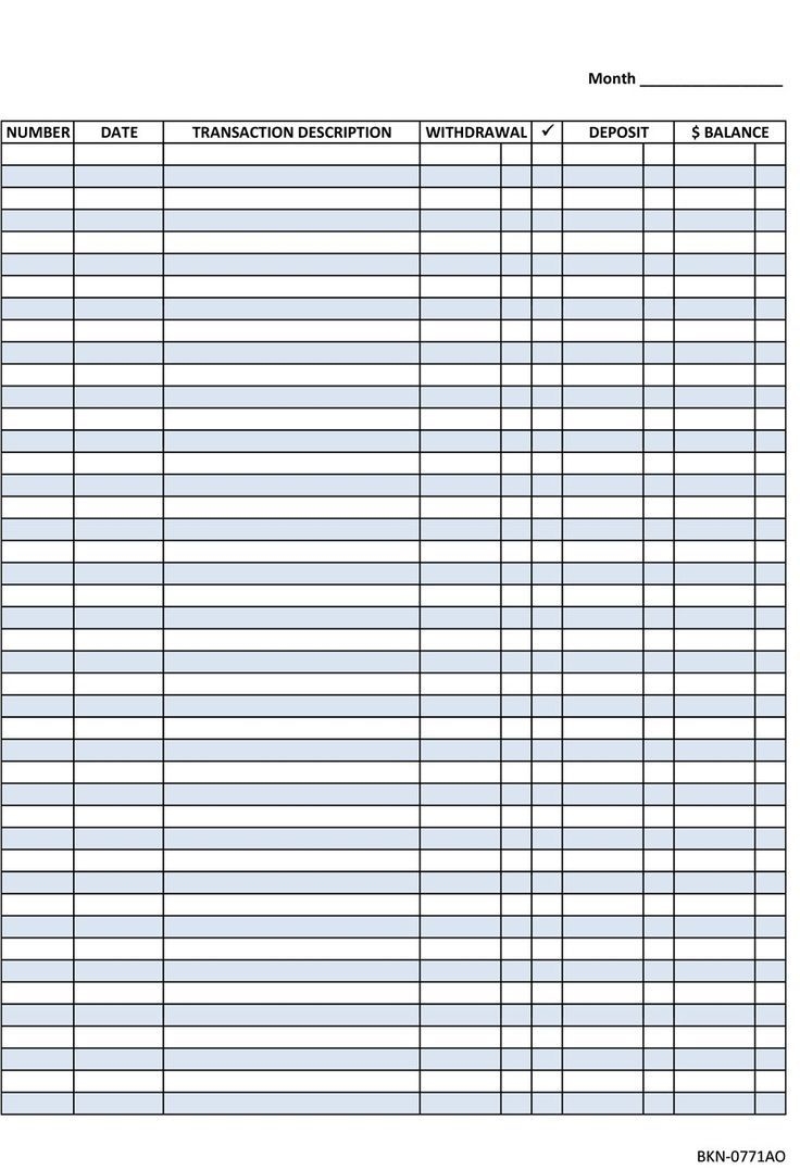 free check register printable free check register printable
