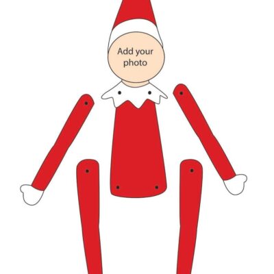 Printable Elf Template 3 Options Freebie Finding Mom