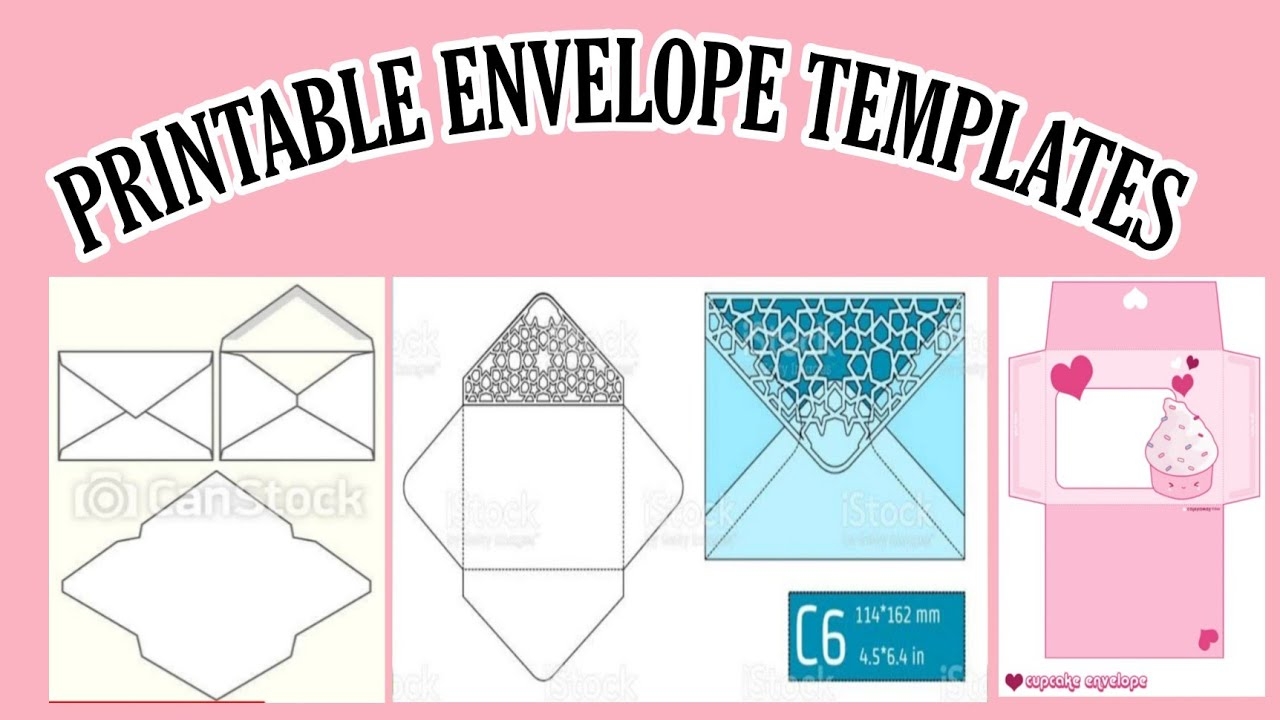 envelope templates printable