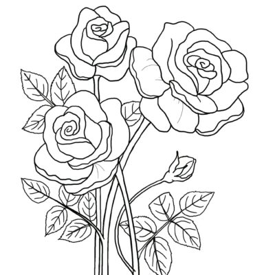 Printable Floral Coloring Sheets Coloring Pages Adult Coloring Pages Kids Coloring Pages Coloring Flowers Etsy