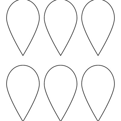 Printable Flower Petal Templates For Making Paper Flowers