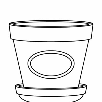 Printable Flower Pot Template For Kids Printable Flower Pot Template Printable Flower Template Pattern Mother s Day
