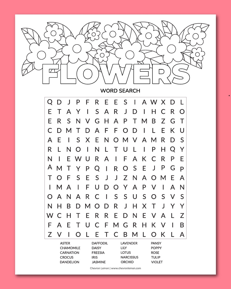 word search printable adults word search printable adults