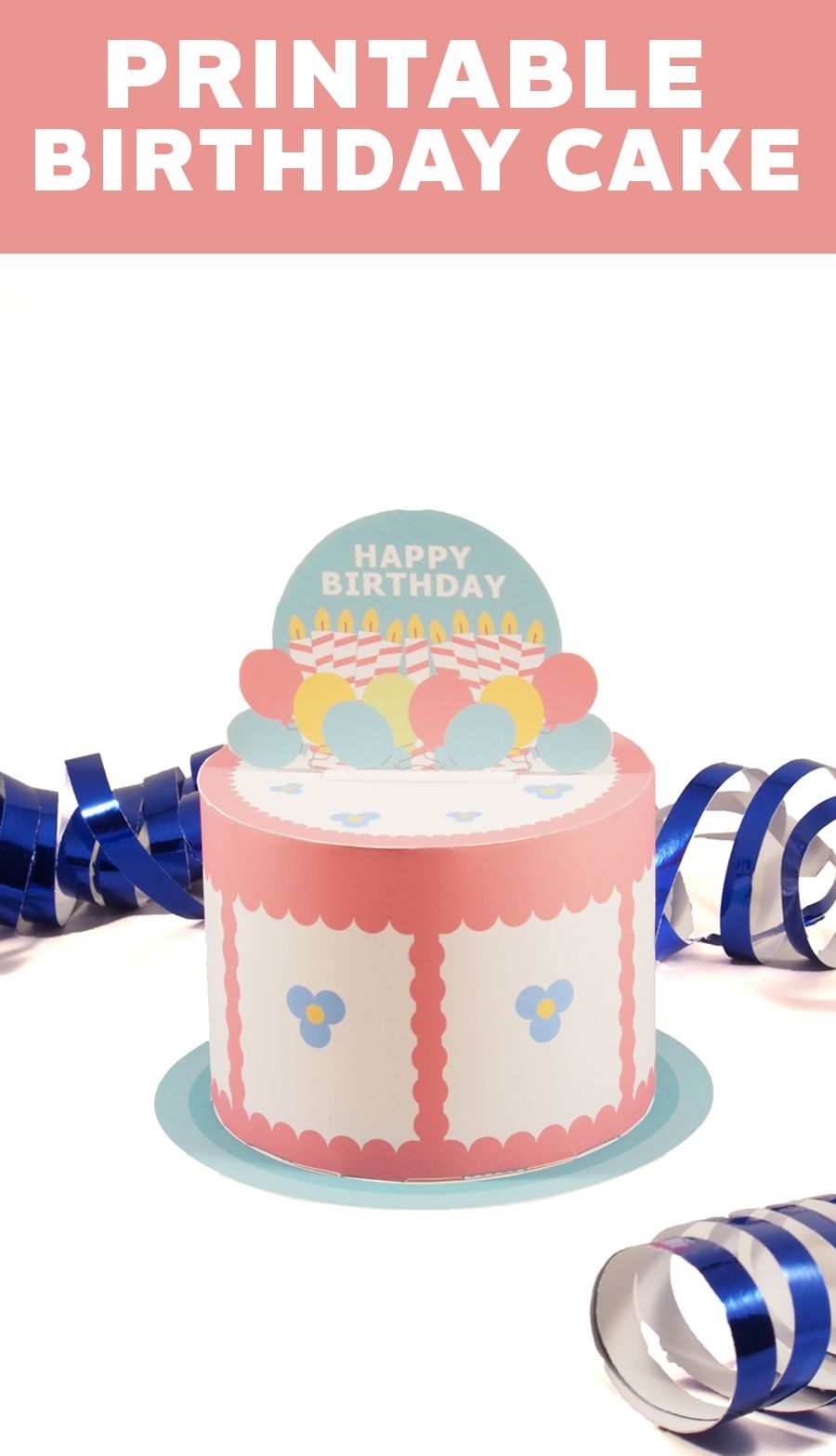 Printable Happy Birthday Cake M Gulin Papercrafts Prints And More