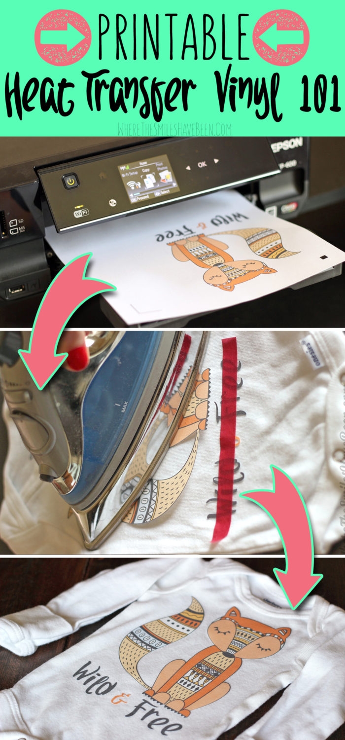 Printable Heat Transfer Vinyl 101 Learn About All The Basics  Printable Heat Transfer Vinyl 101 Learn About All The Basics