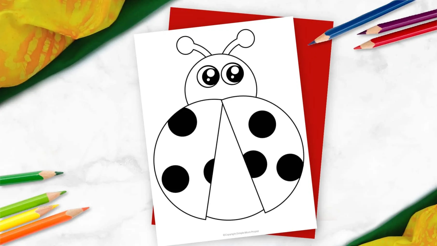 Printable Insect And Bug Templates Simple Mom Project