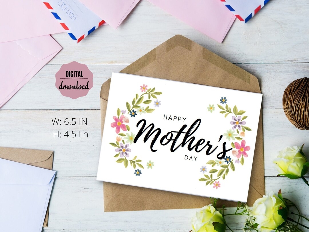 mother's day card printable mother's day card printable
