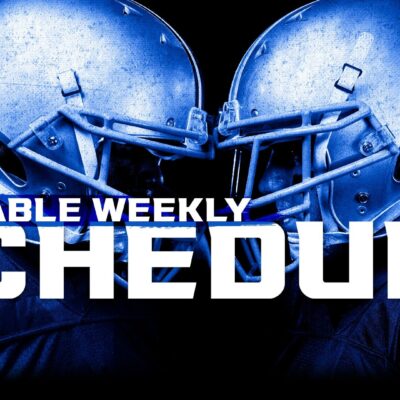 Printable NFL Weekly Schedule Updated 2024