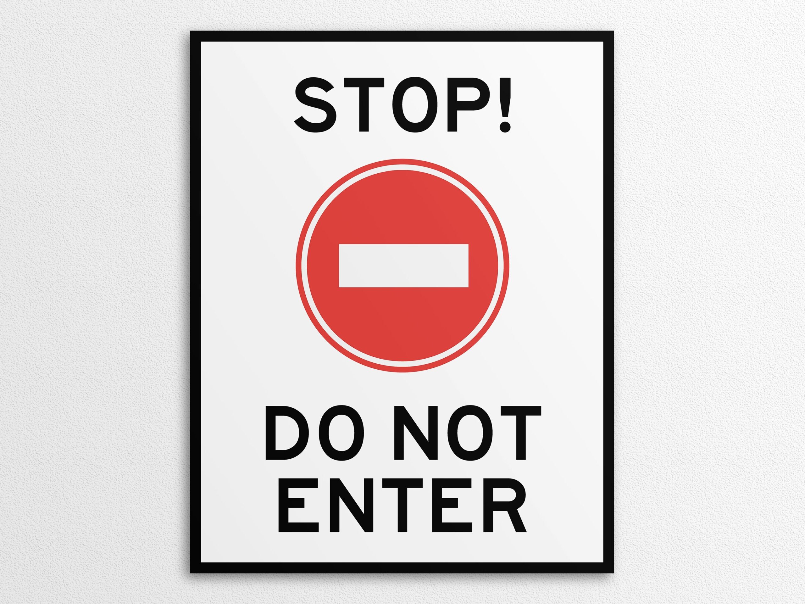 Printable No Not Enter Signs In US Letter And A4 Sizes Instant Download PDF Etsy Printable No Not Enter Signs In US Letter And A4 Sizes Instant Download PDF Etsy