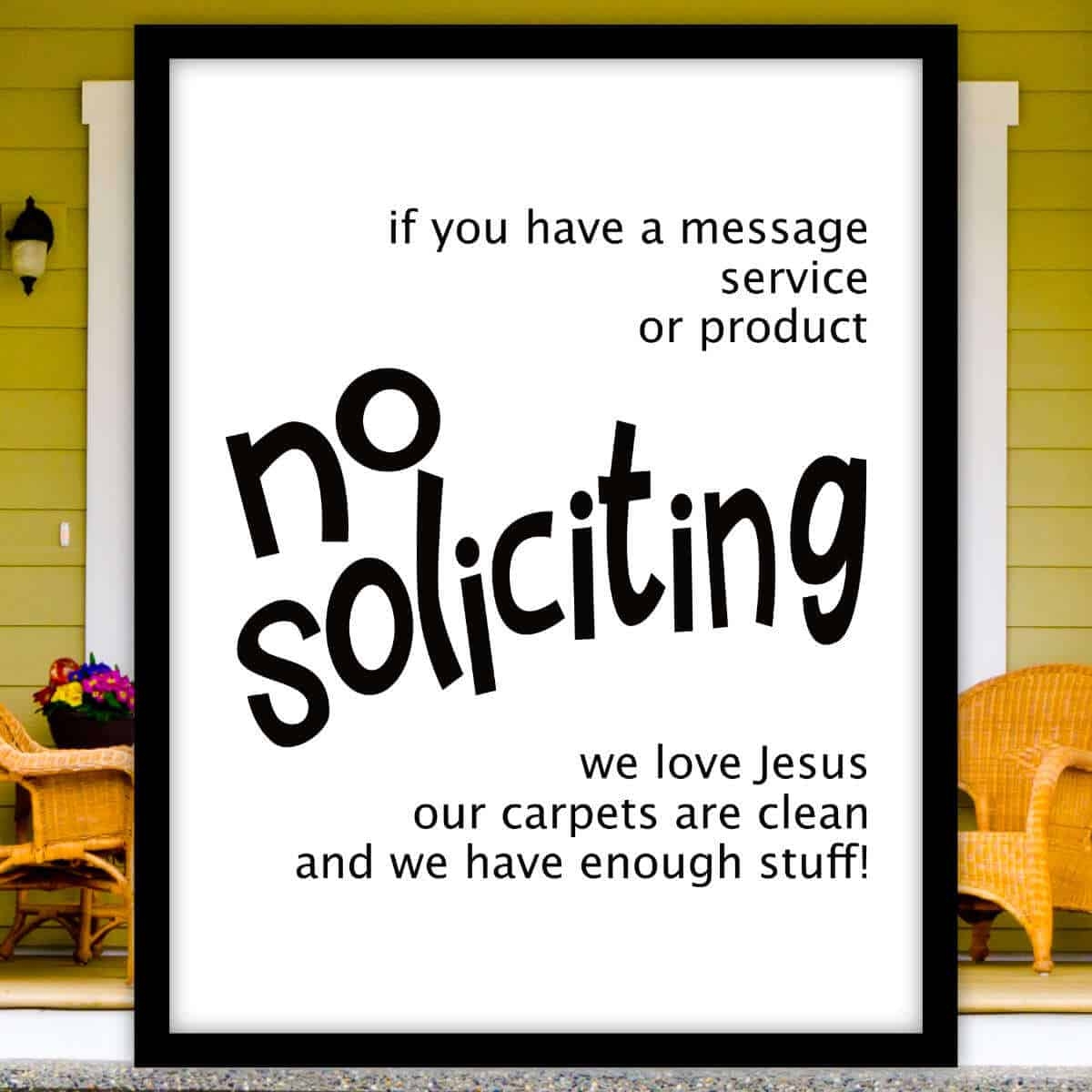 Printable No Soliciting Sign Sunshine And Rainy Days Printable No Soliciting Sign Sunshine And Rainy Days