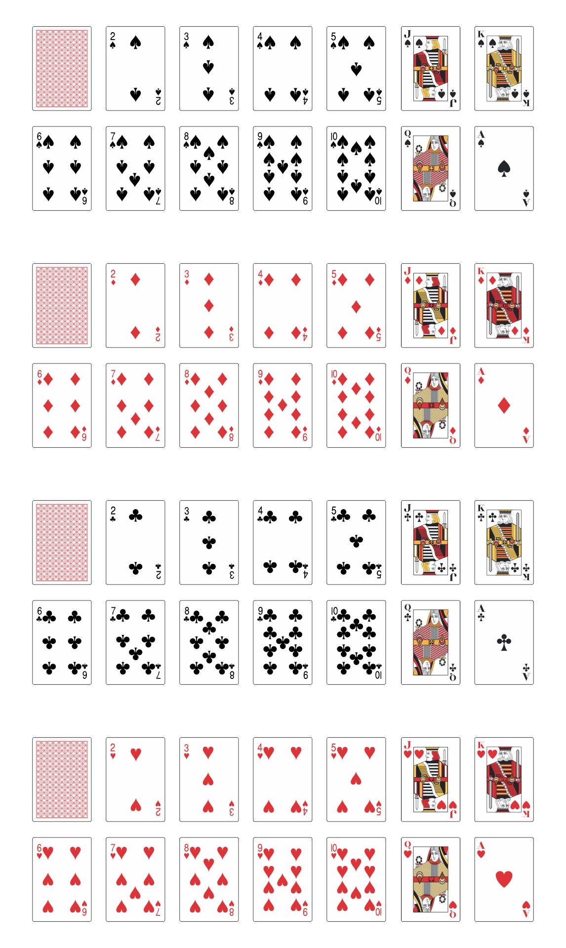 Printable Playing Cards