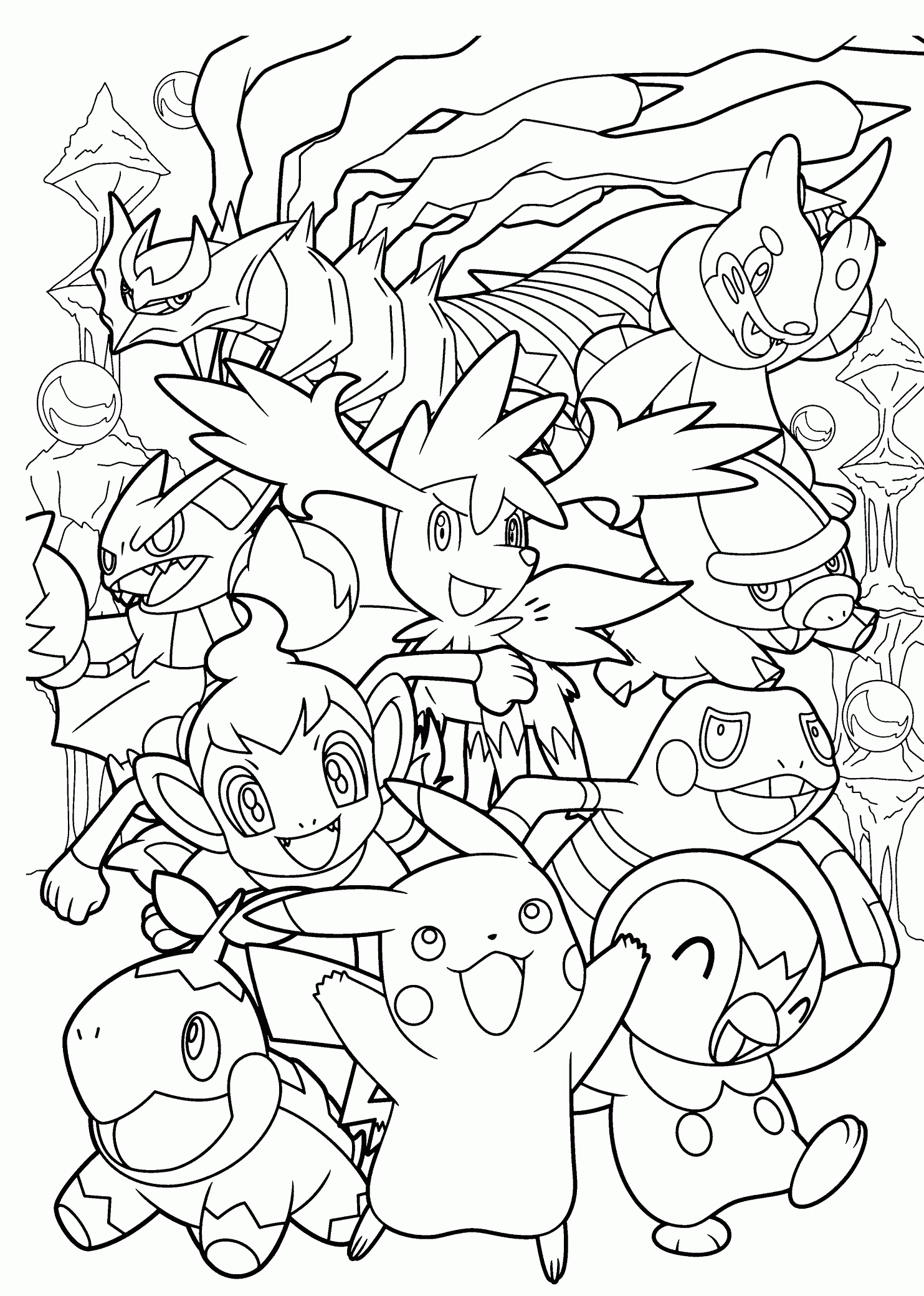 coloring sheets pokemon printable