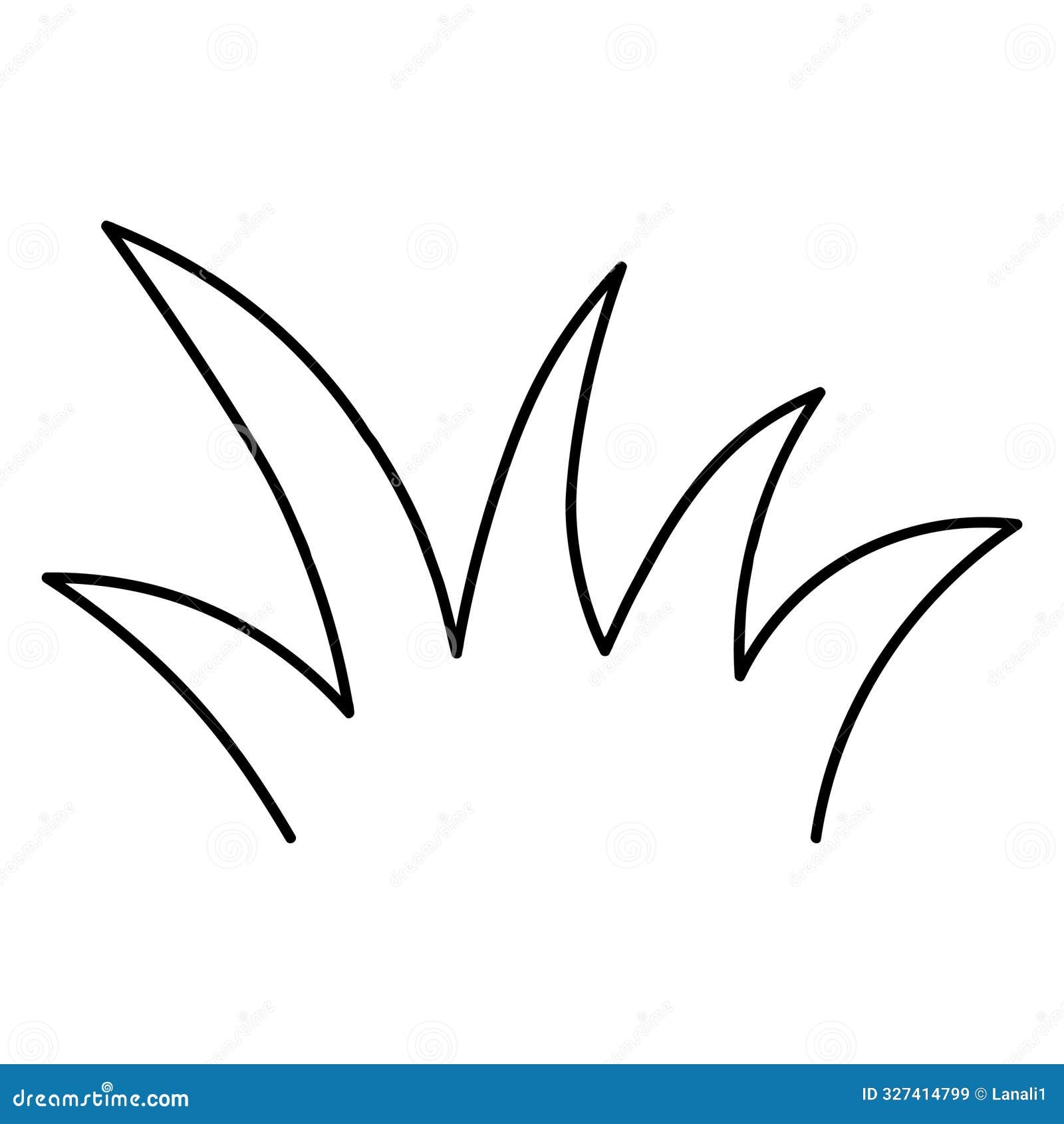 grass template printable