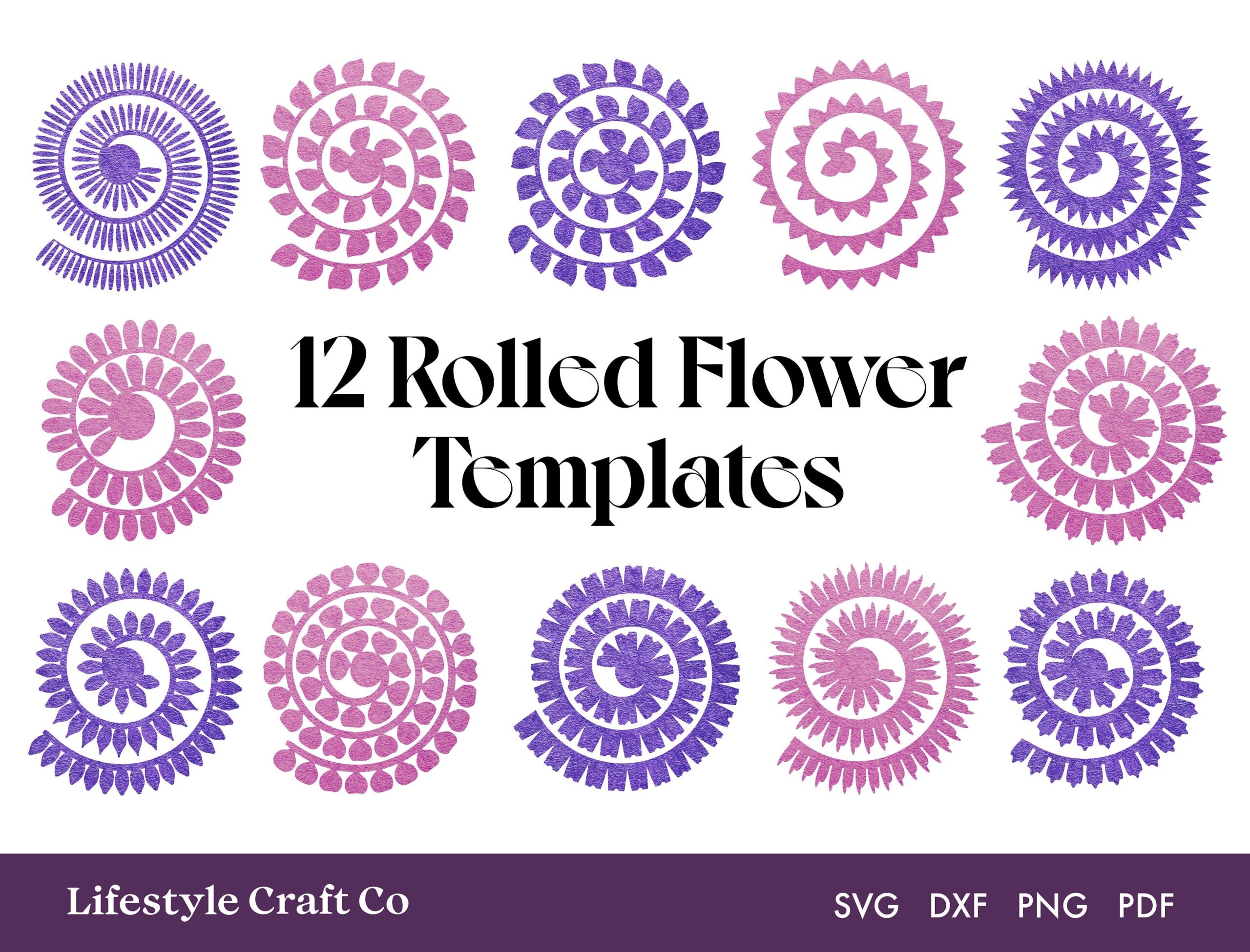 Rolled Flower SVG 3D Flower Template Rolled Paper Flower SVG Paper Flowers Template Silhouette And Cricut Cut Files Etsy Rolled Flower SVG 3D Flower Template Rolled Paper Flower SVG Paper Flowers Template Silhouette And Cricut Cut Files Etsy