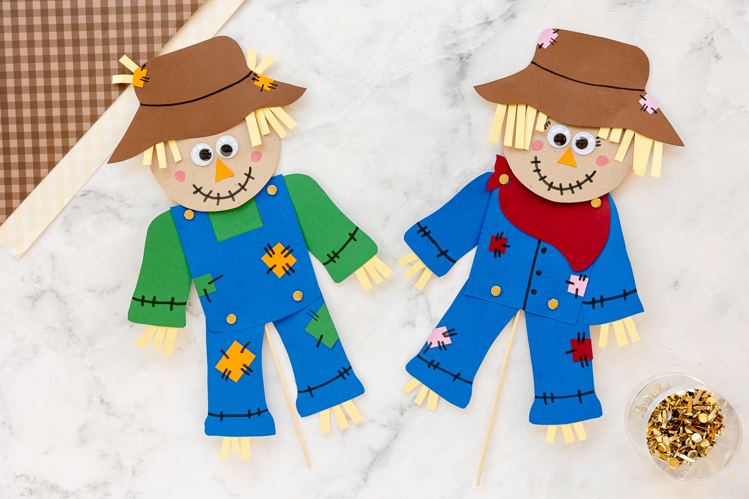 Scarecrow Paper Craft Made To Be A Momma Scarecrow Paper Craft Made To Be A Momma