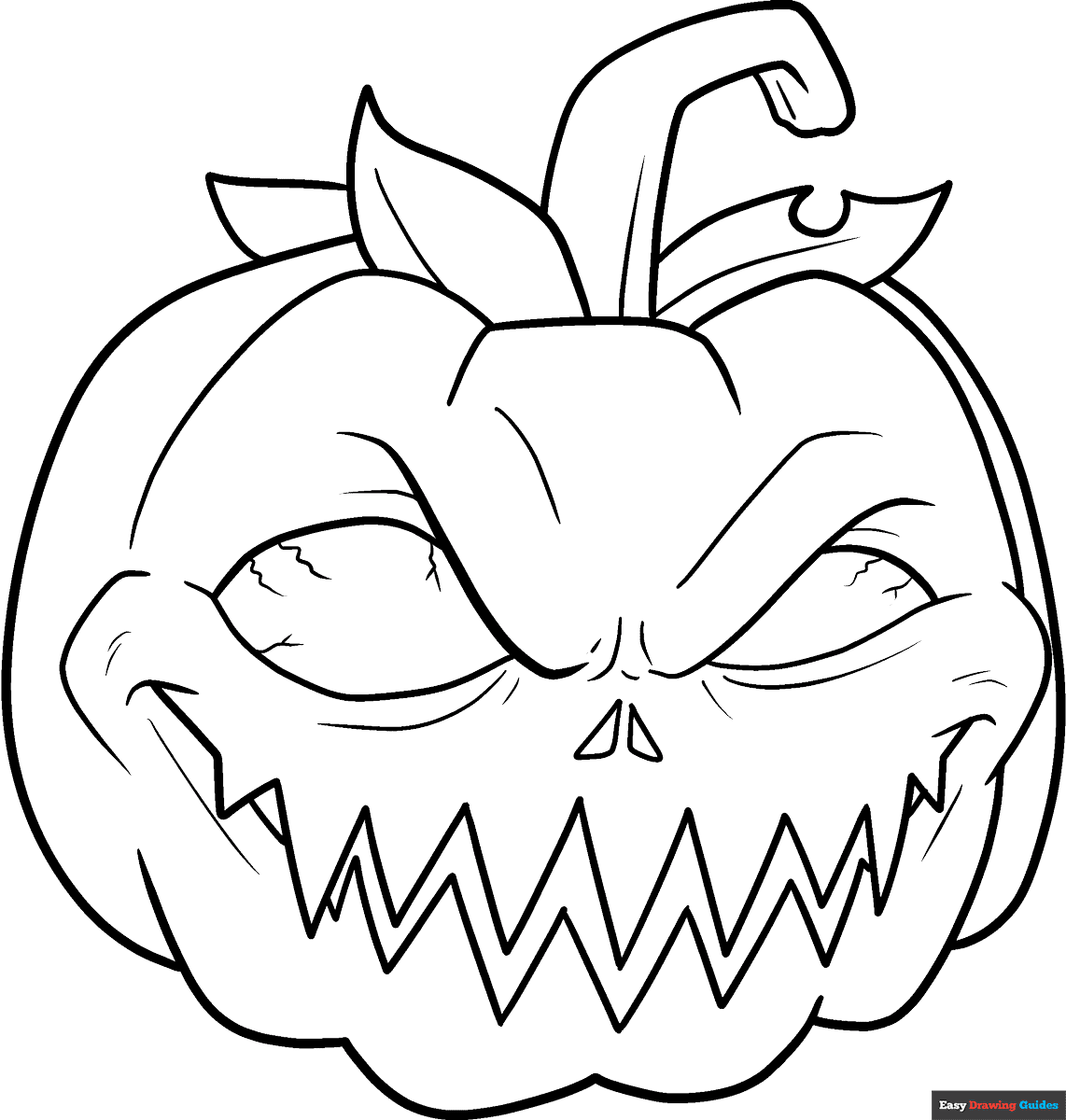 pumpkin coloring sheet printable