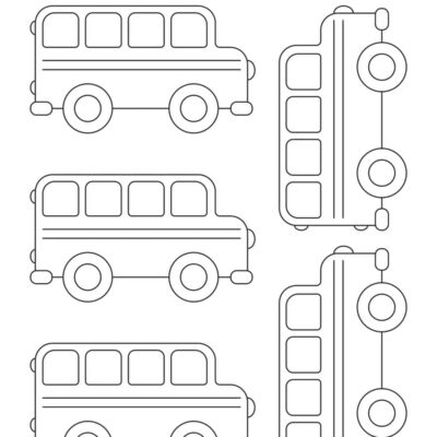 School Bus Template
