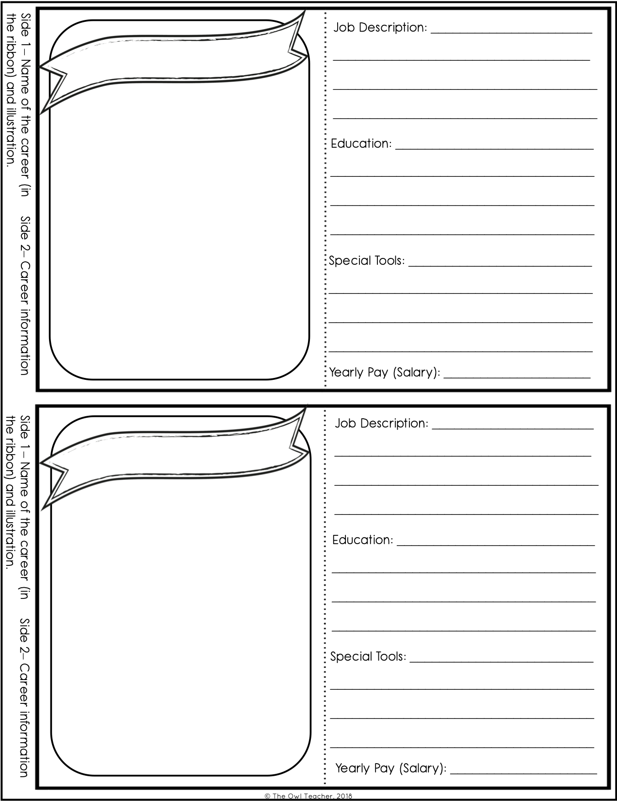 trading card template printable
