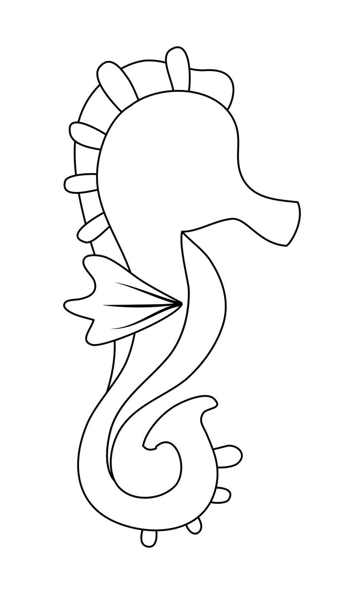 Seahorse Pattern 10 Free PDF Printables Printablee Seahorse Pattern 10 Free PDF Printables Printablee