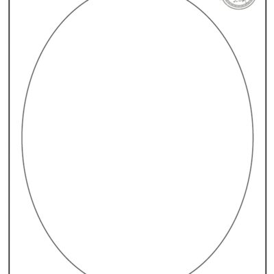 Simple And Easy Oval Template Kids Activities Blog
