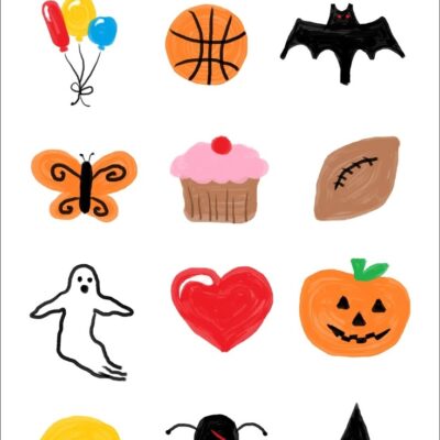 Simple And Quick Face Paint Designs Created For The Halloween Fair