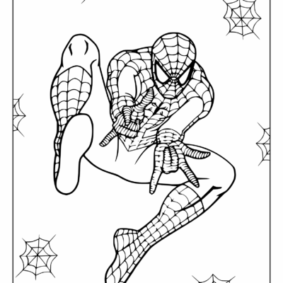 Spider Man Coloring Pages 30 Free Printable PDF