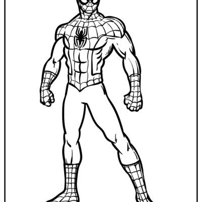 Spider Man Coloring Pages 50 Free PDF Printables For Kids