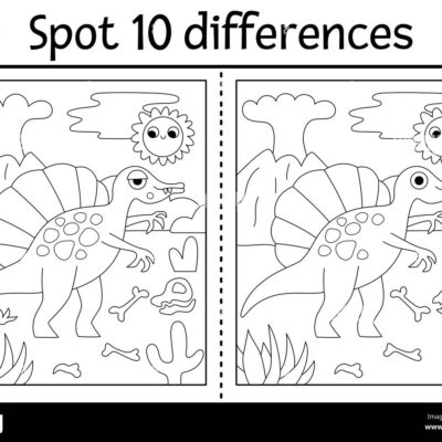 Spot The Difference Puzzle Black And White Stock Photos Images Page 2 Alamy