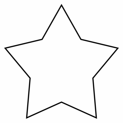 Star Template Active Littles