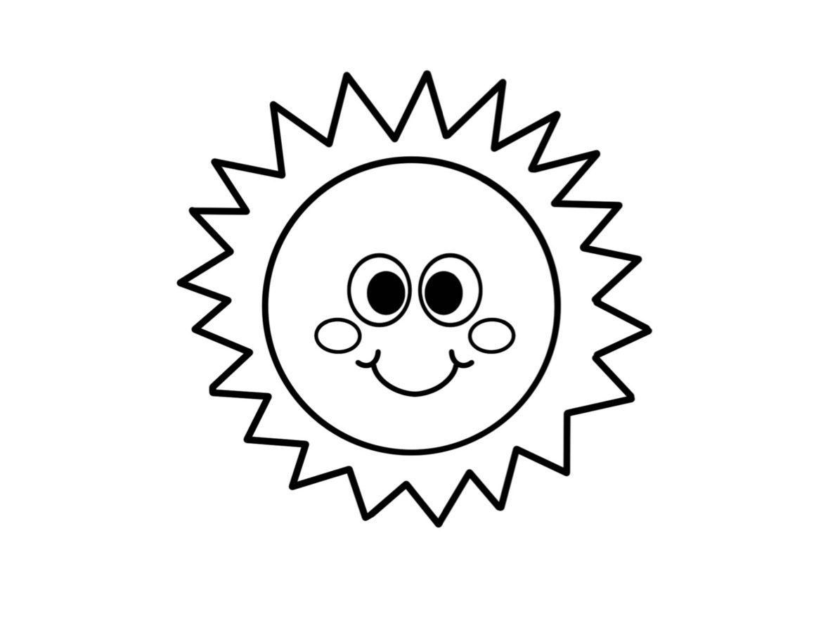 Sun Templates And Coloring Pages Free Printable 
