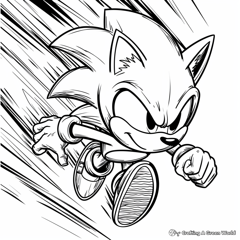 free printable sonic coloring pages free printable sonic coloring pages
