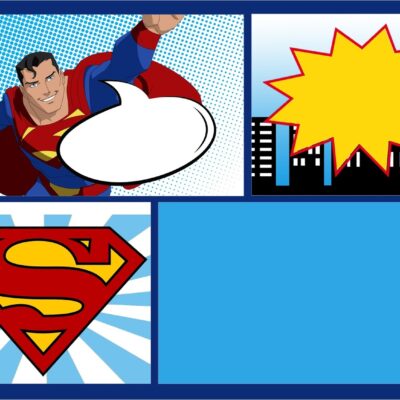 Superman Comic Free Printable Kit Oh My Fiesta For Geeks
