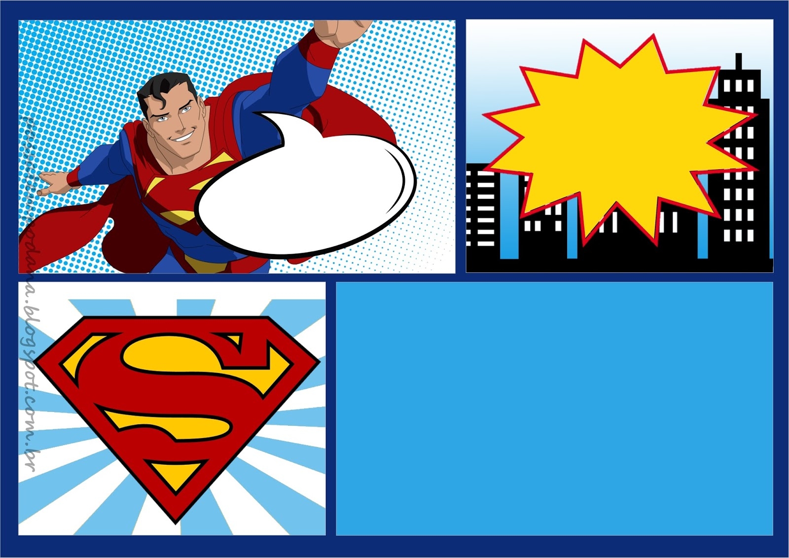 Superman Comic Free Printable Kit Oh My Fiesta For Geeks Superman Comic Free Printable Kit Oh My Fiesta For Geeks