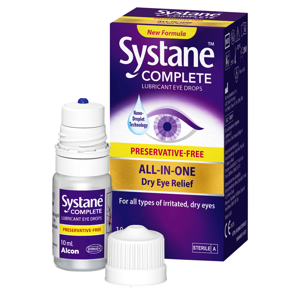 Systane Complete Preservative Free Lubricant Eye Drops 10ml EBay Systane Complete Preservative Free Lubricant Eye Drops 10ml EBay