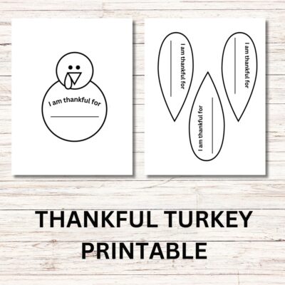 Thankful Turkey Printable Thankful Turkey I Am Thankful For I Am Thankful For Kids Activity Thanksgiving Printable Classroom Craft Etsy