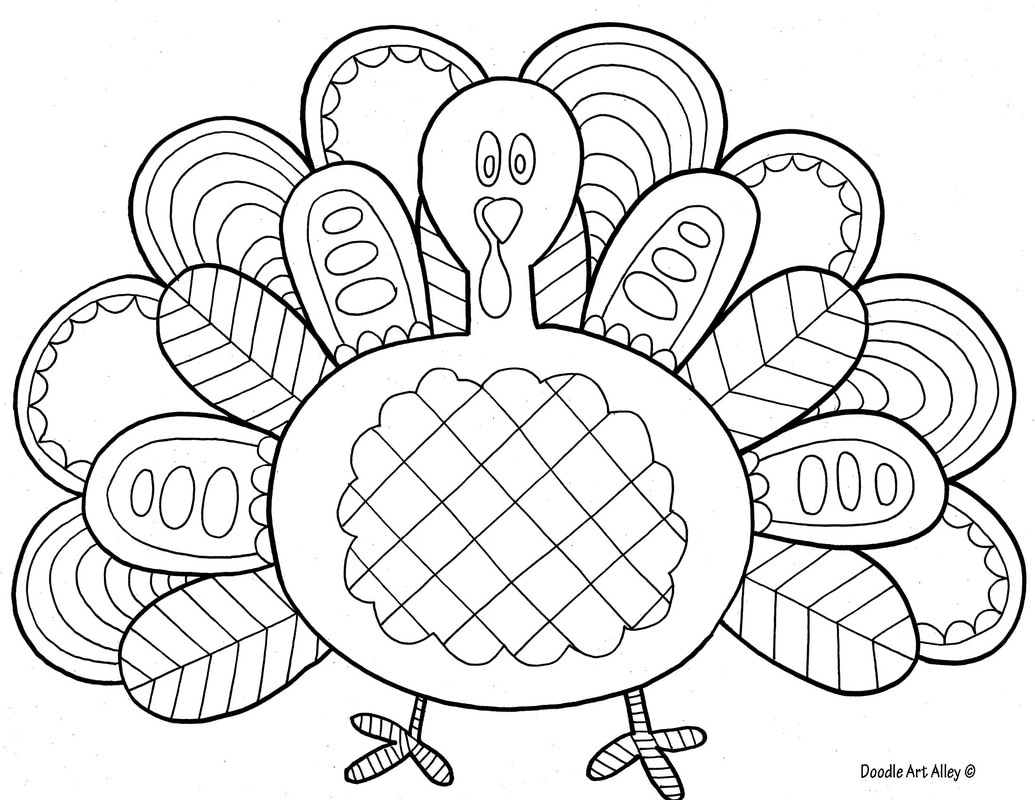 printable thanksgiving coloring pages