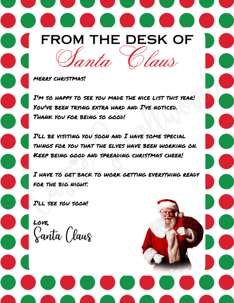 THE CUTEST Letters From Santa Cassie Smallwood THE CUTEST Letters From Santa Cassie Smallwood